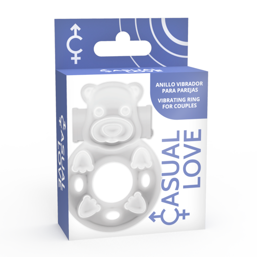 Anneau Vibrant Casual Love Ring 26 Transparent - Casual Love