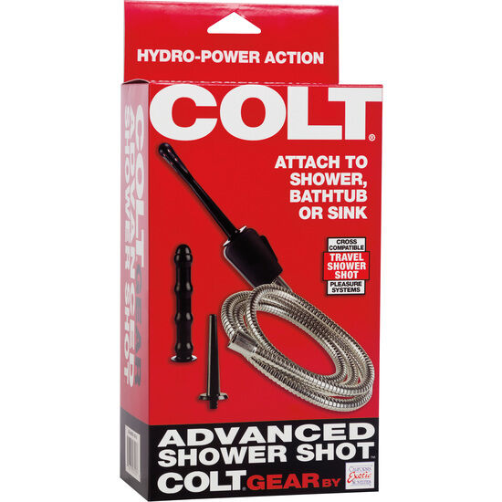 Flexible Douche Anal avec Embout Nettoyant - Calexotics