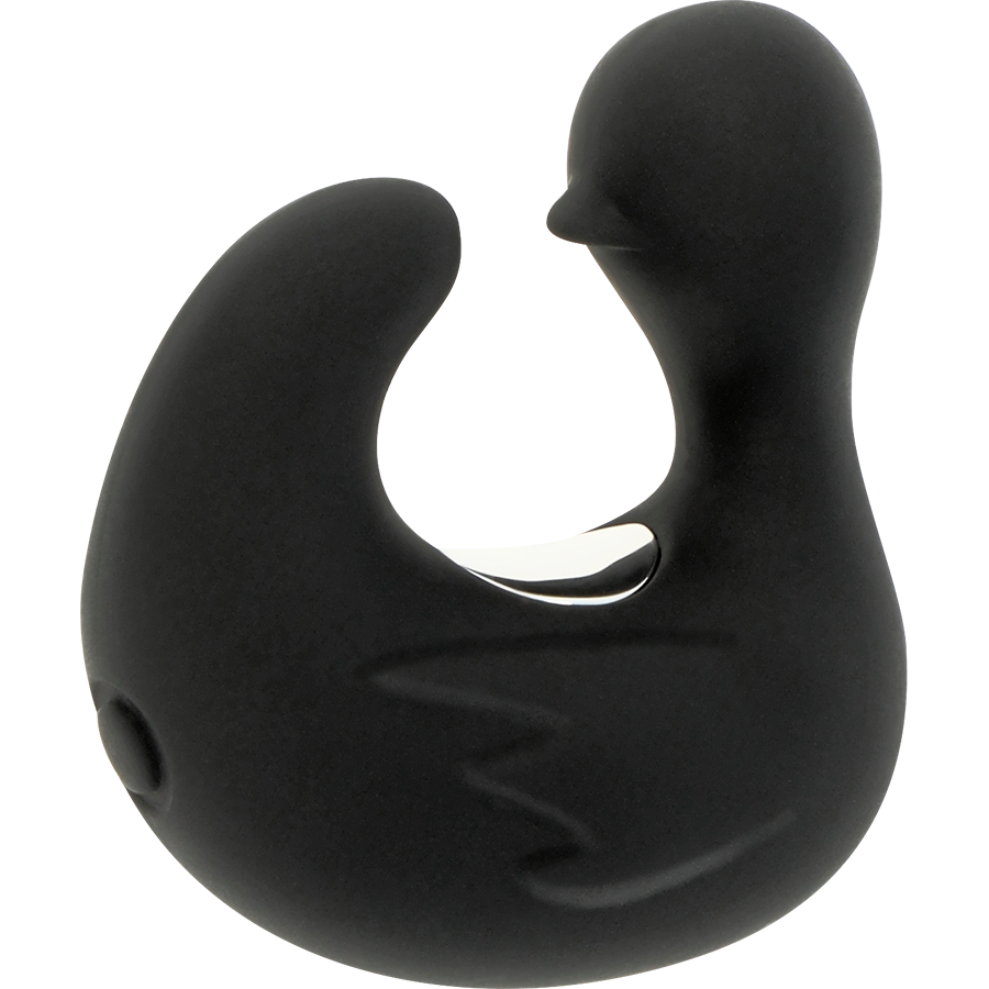 Stimulateur Ducky Rechargeable Noir - Black&Silver