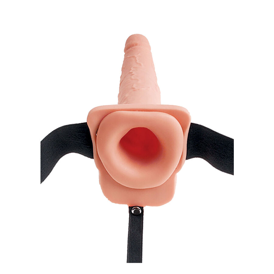 Gode Ceinture Éjaculateur Creux 23cm - Fetish Fantasy