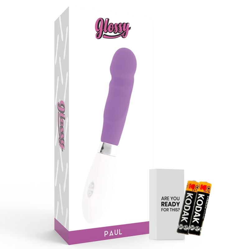 Vibrateur Réaliste Paul Violet - Glossy - GLOSSY