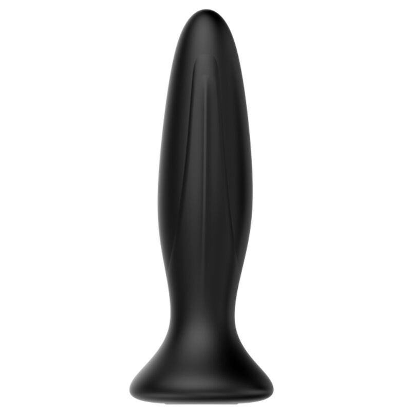 Mr play - plug anal vibrateur noir rechargeable