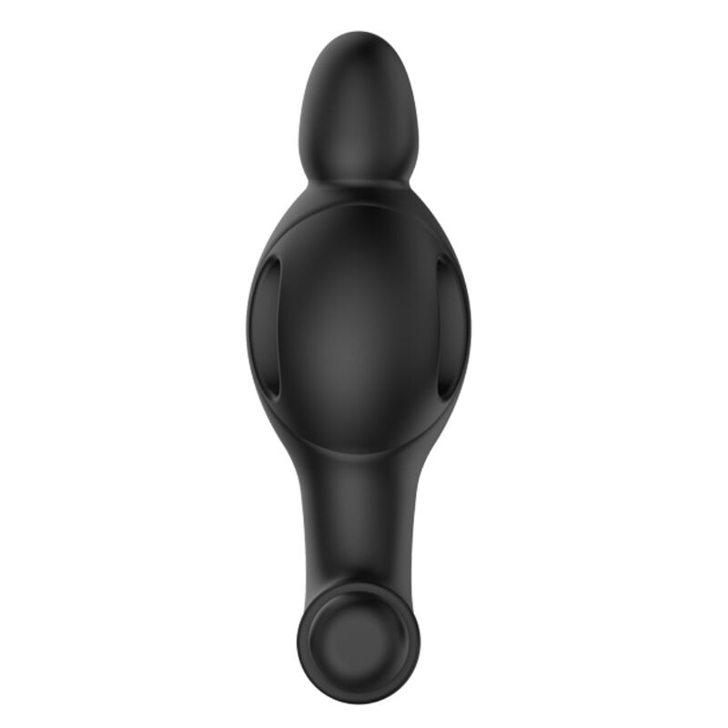 Mr Play - Plug Anal Vibrant en silicone Noir