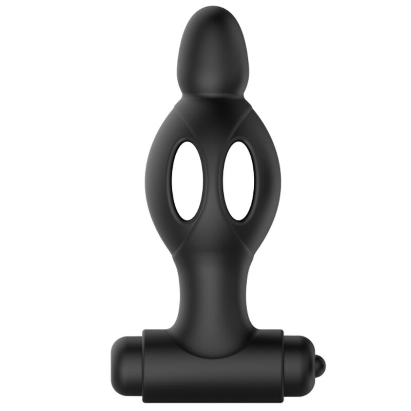 Mr Play - Plug Anal Vibrant en silicone Noir