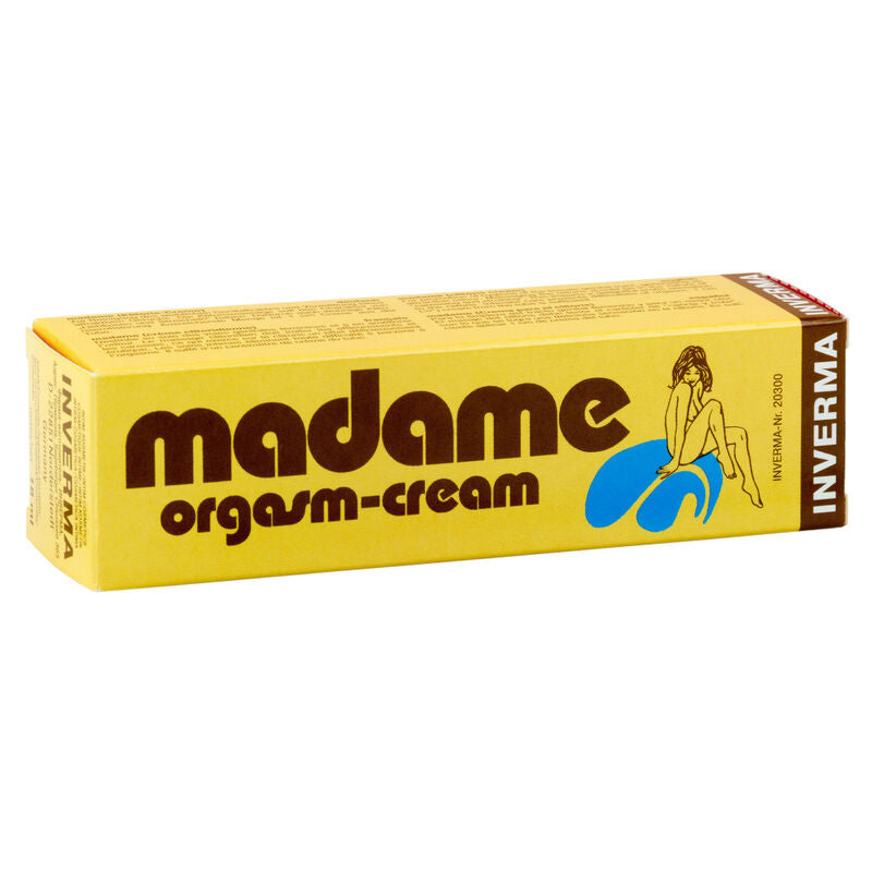 Crème Stimulante Madame Orgasm Féminine - Inverma