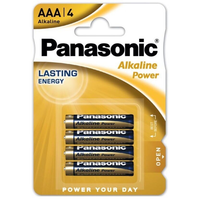 Piles AAA LR03 Bronze lot de 4 - Panasonic - PANASONIC