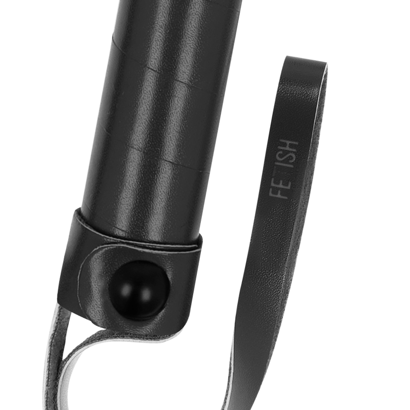 Fetish Submissive - Martinet BDSM en Similicuir Noir