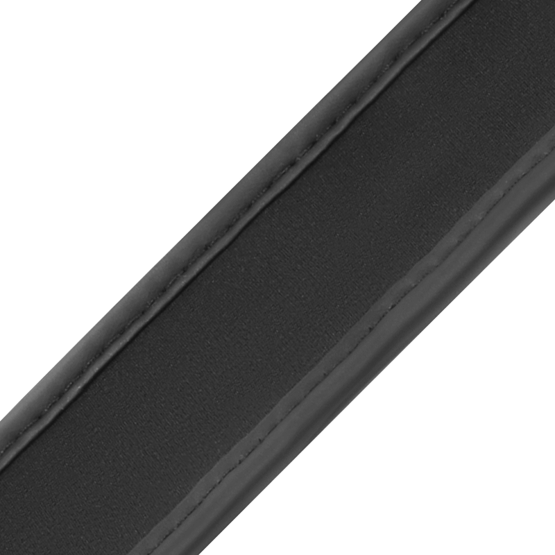 Fetish Submissive – Menottes BDSM en cuir noir avec Collier de Cou