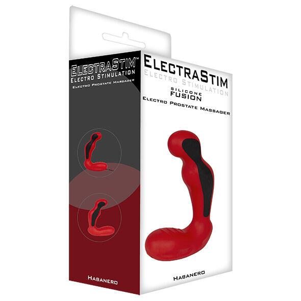 Masseur de Prostate Électrostimulation Habanero Rouge - ElectraStim