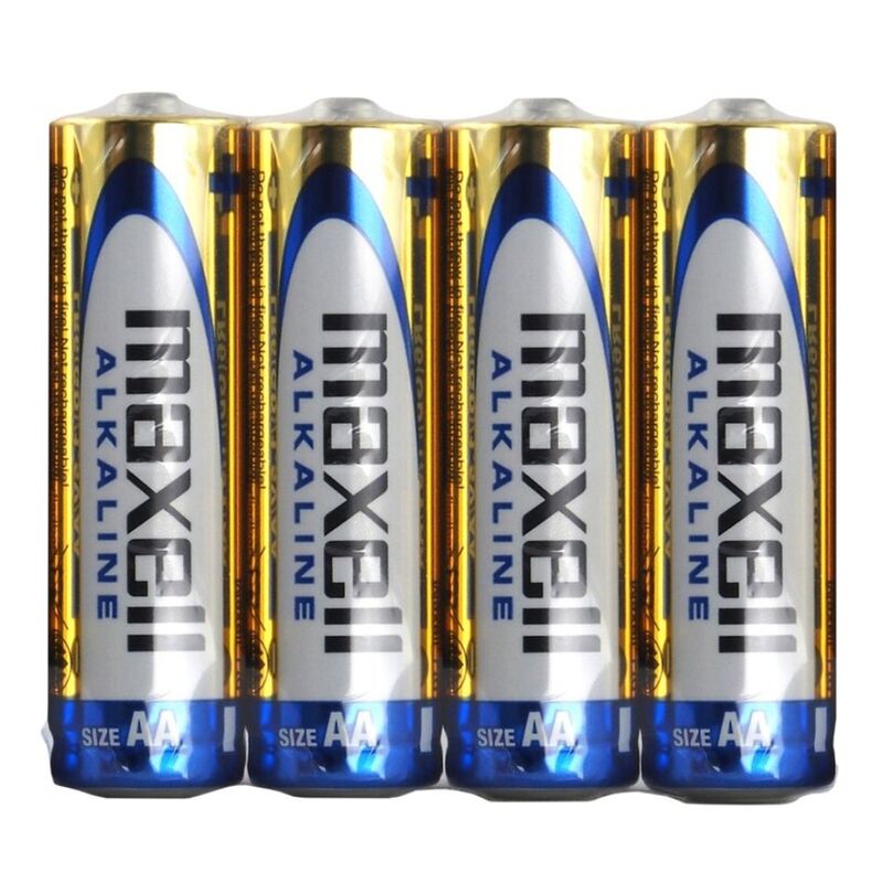 Piles Alcalines AA LR6 Pack de 4 - Maxell - MAXELL