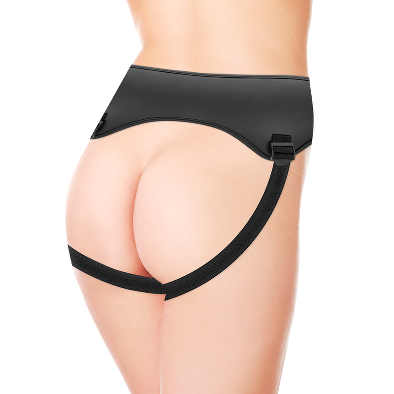 Gode Ceinture Cyber Silicock 15cm avec Harnais et 3 Anneaux