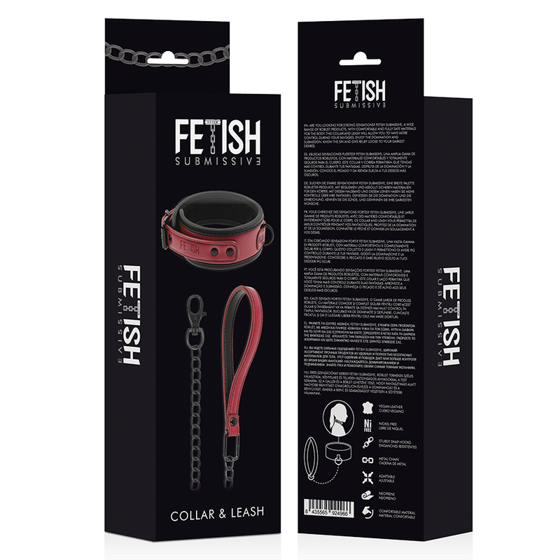 Collier BDSM néoprène Fetish Submissive Dark Room - Fetish Submissive - FETISH SUBMISSIVE DARK ROOM