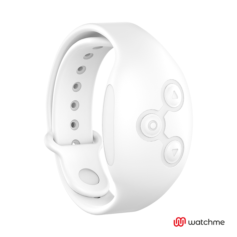 Wearwatch – Oeuf vibrant avec bracelet télécommandé – Bleu/Blanc