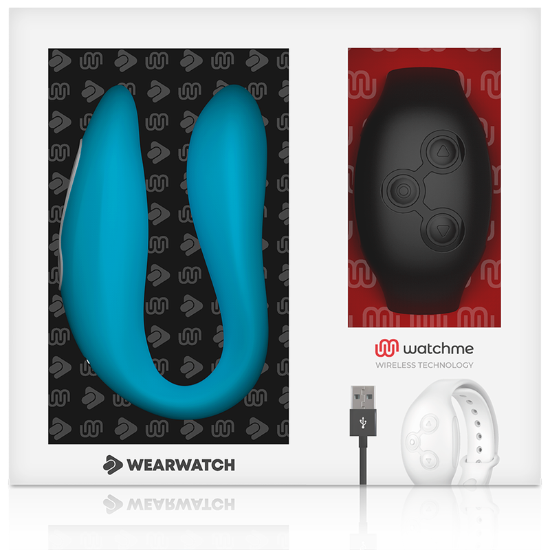 Vibrateur couple WearWatch Dual indigo - Wearwatch - WEARWATCH