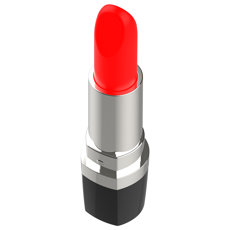 Vibromasseur Clitoridien Lippsy Rouge à Lèvres Rouge - Intense